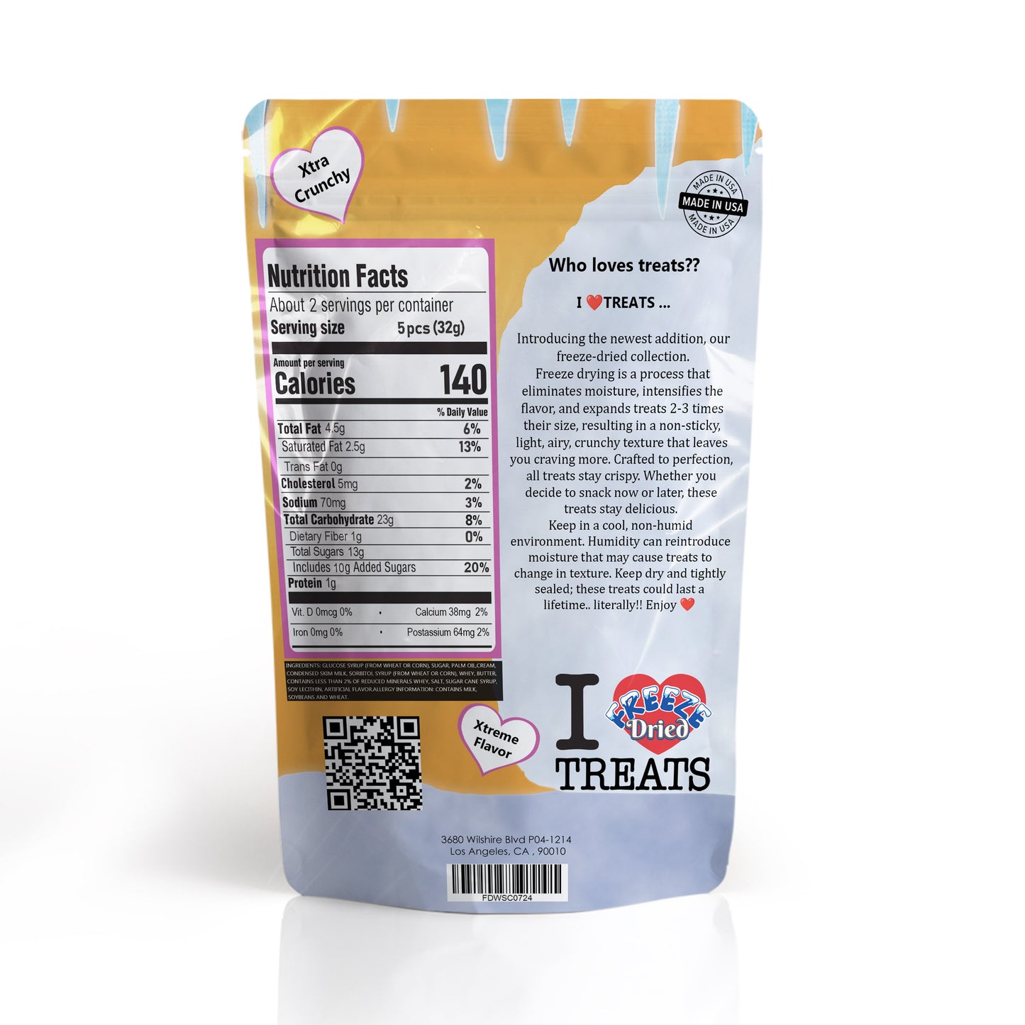 Freeze Dried Werther's Caramel Puffs (2oz)