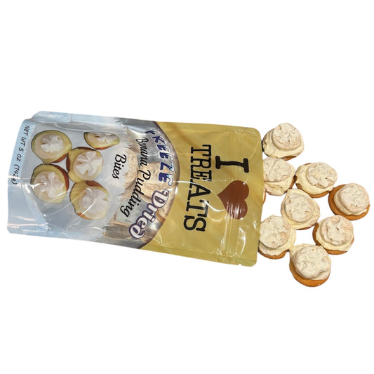 Freeze Dried Banana Pudding Bites (5 oz)