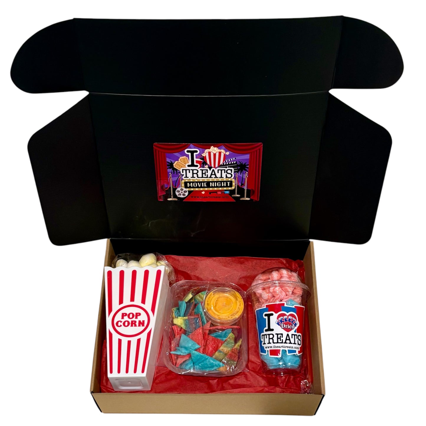 I LOVE TREATS Freeze Dried Movie Night Gift Box