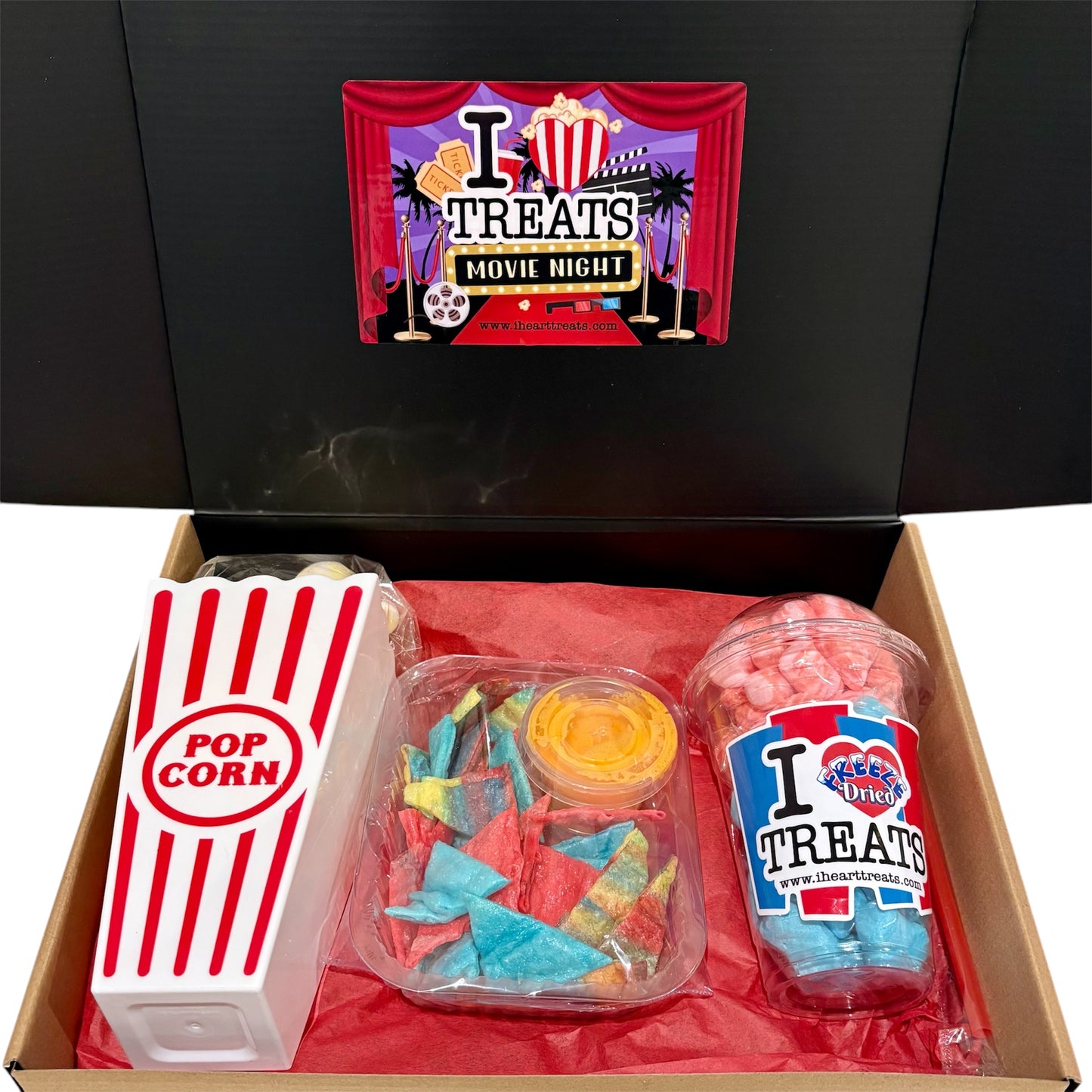 I LOVE TREATS Freeze Dried Movie Night Gift Box