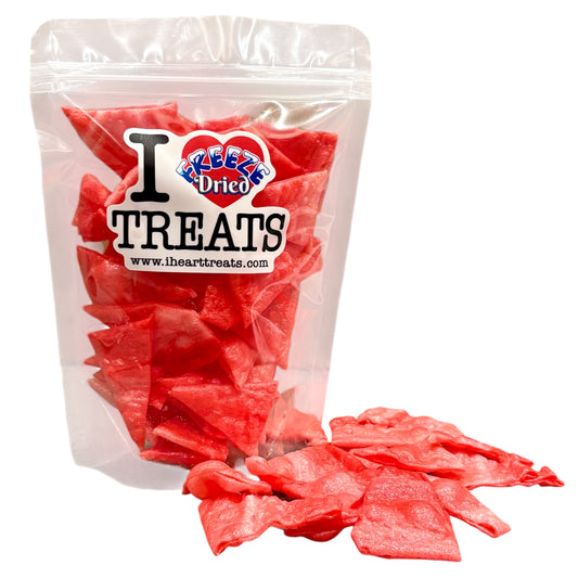 Freeze Dried Fruit Roll Up Strawberry Chips 3 oz
