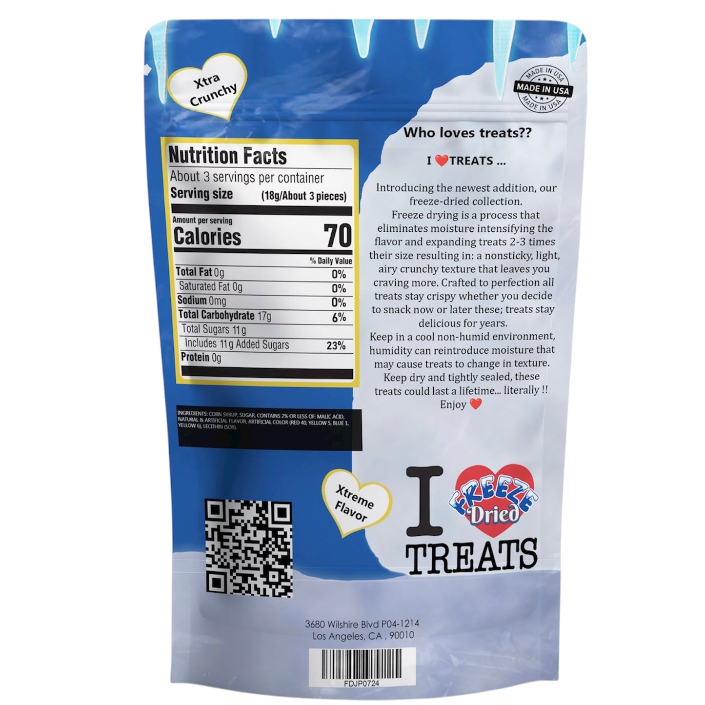 Freeze Dried Happy Puffs (2 oz)