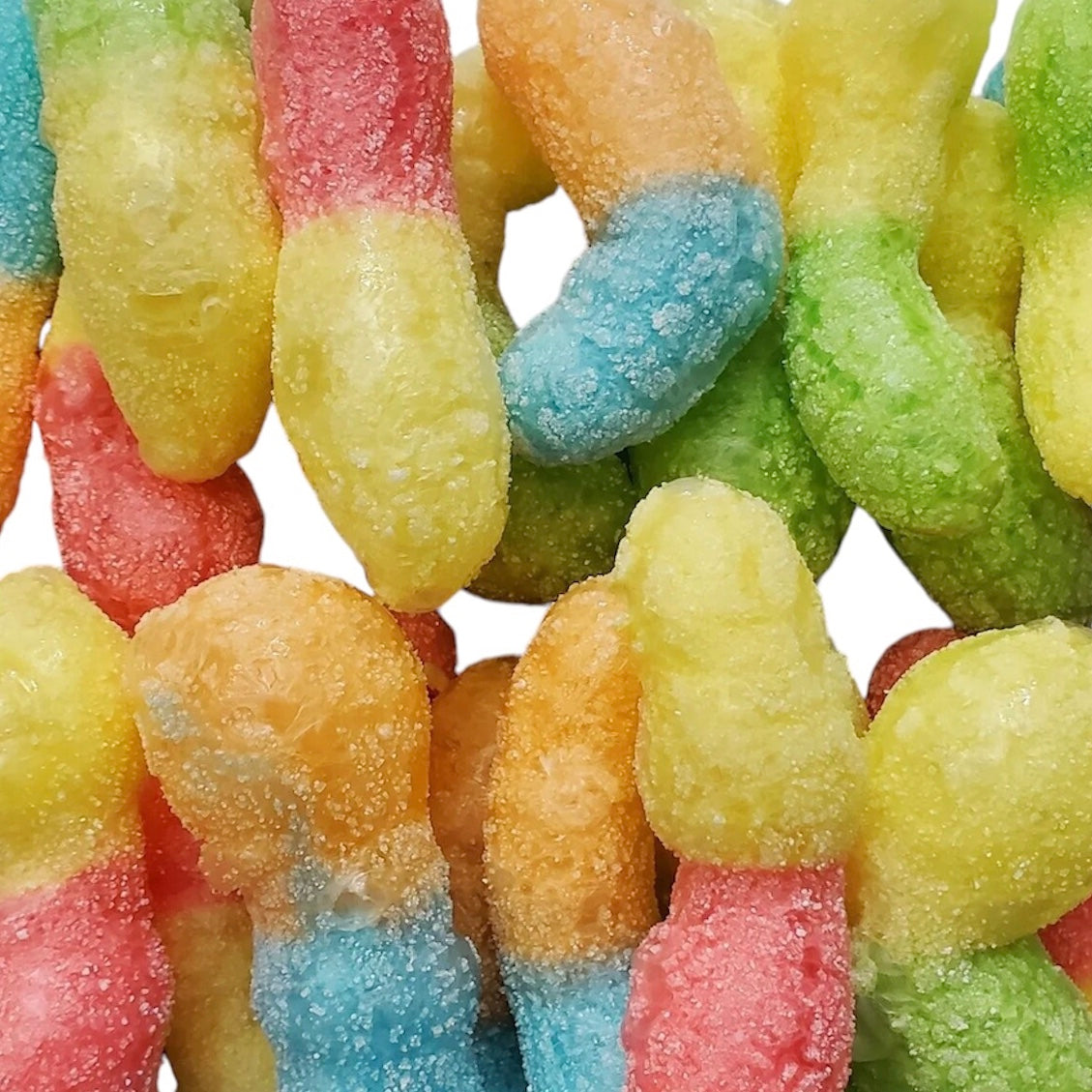 Freeze Dried Sour Gummy Worms (2oz)