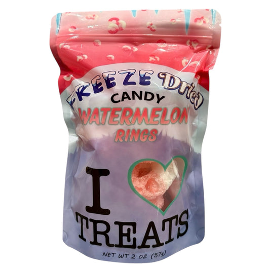 Freeze Dried Watermelon Rings (2oz)