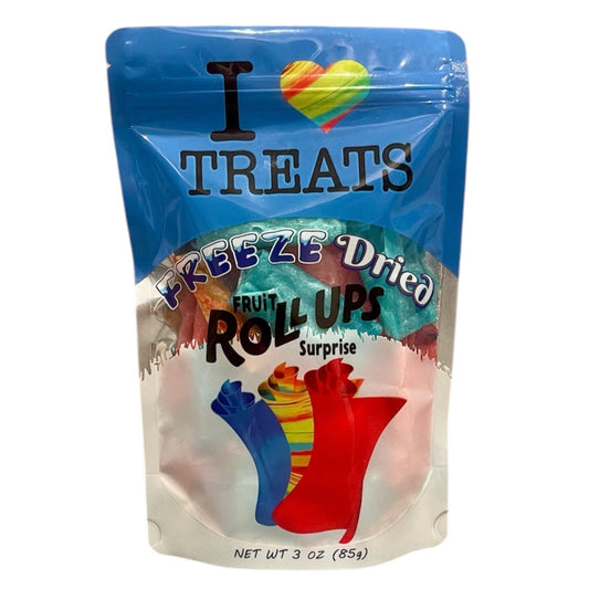 Freeze Dried Stuffed Fruit Roll Up Bites (3 oz)