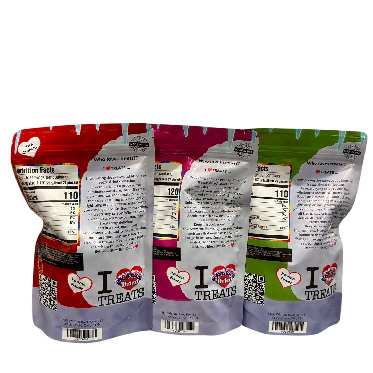 Freeze Dried Skits Gift Set (3 Pack)