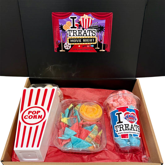 I LOVE TREATS Freeze Dried Movie Night Gift Box