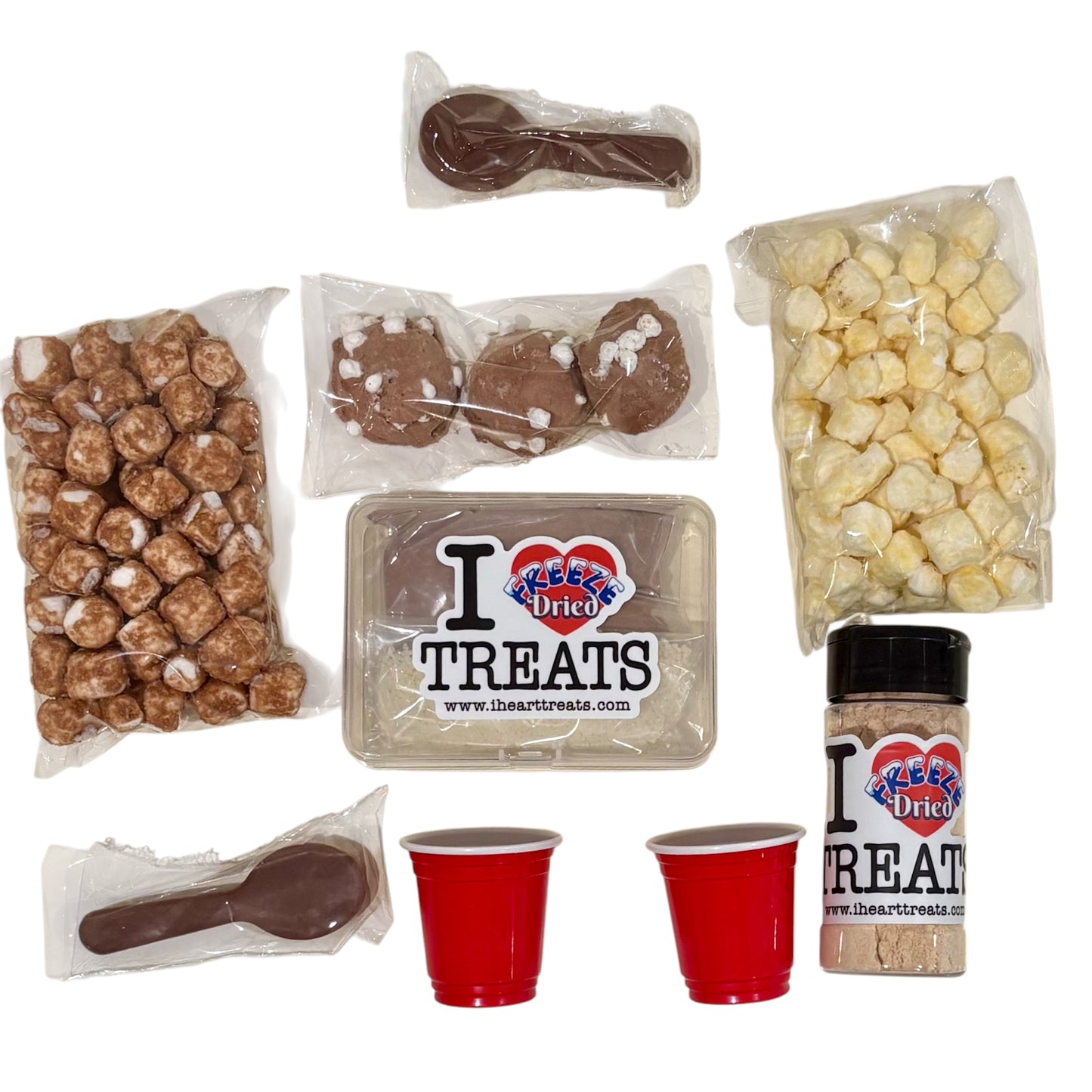 I LOVE TREATS Freeze Dried Luxury Hot Chocolate Cognac Kit