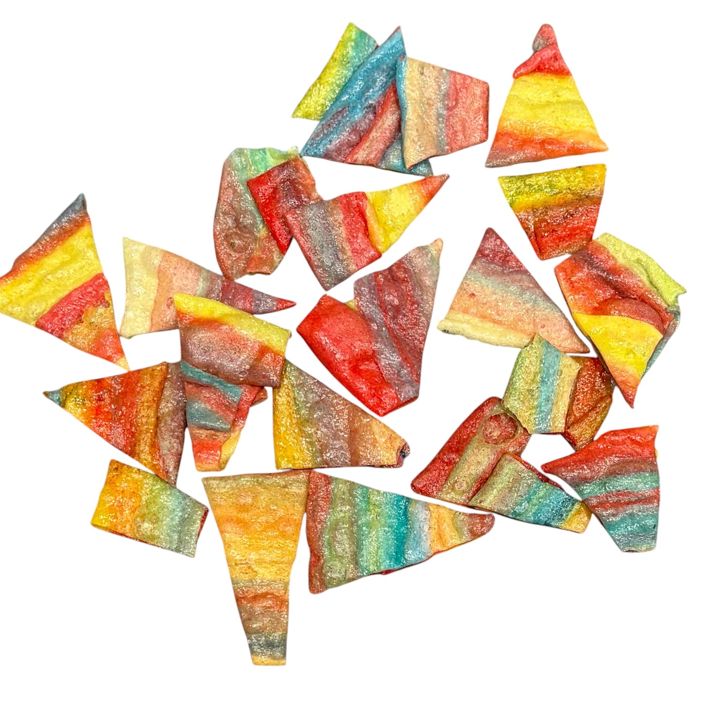 Freeze Dried Fruit Roll Up Tropical Chips (36 Chips)