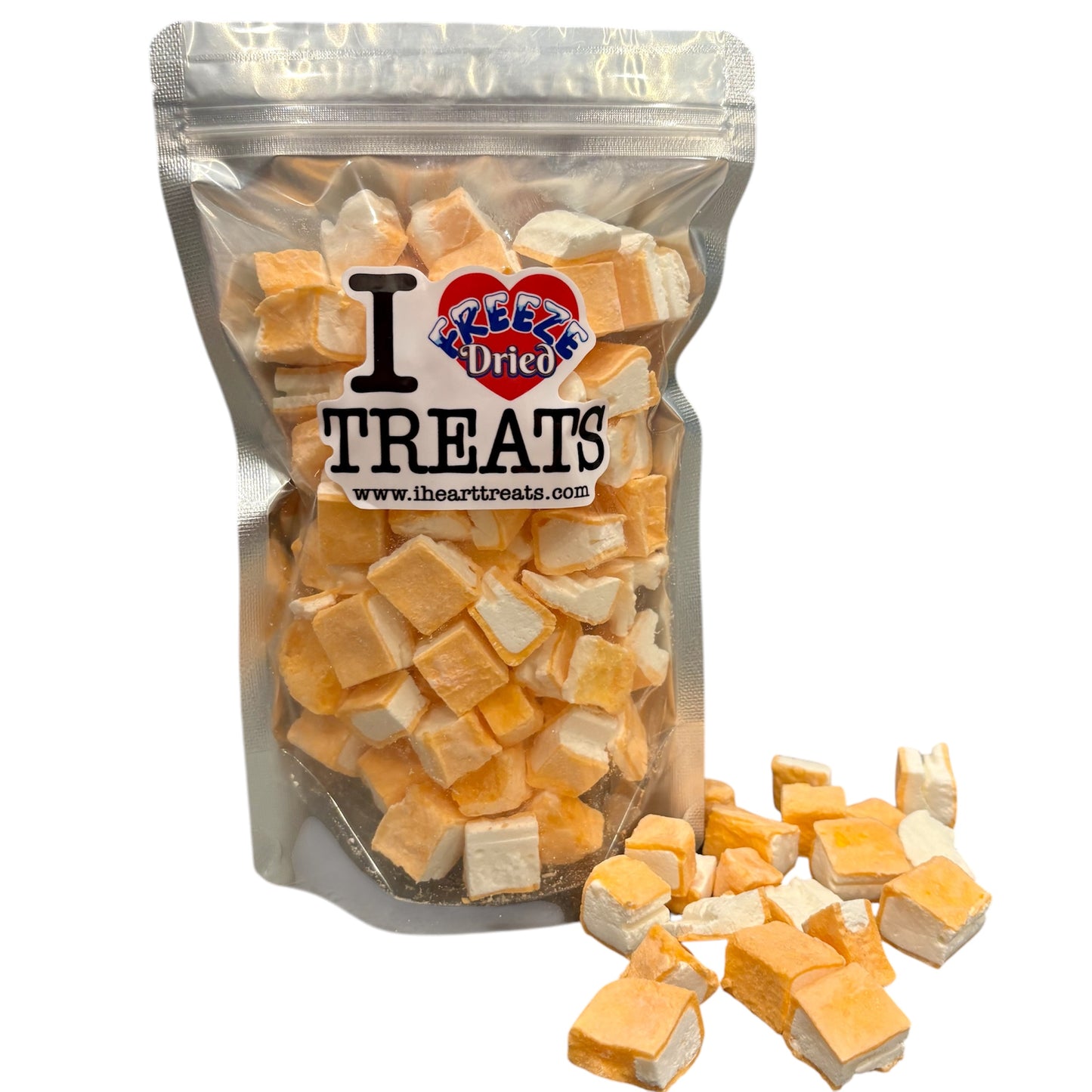 Freeze Dried Orange Creamsicle Ice Cream Bites 5 oz
