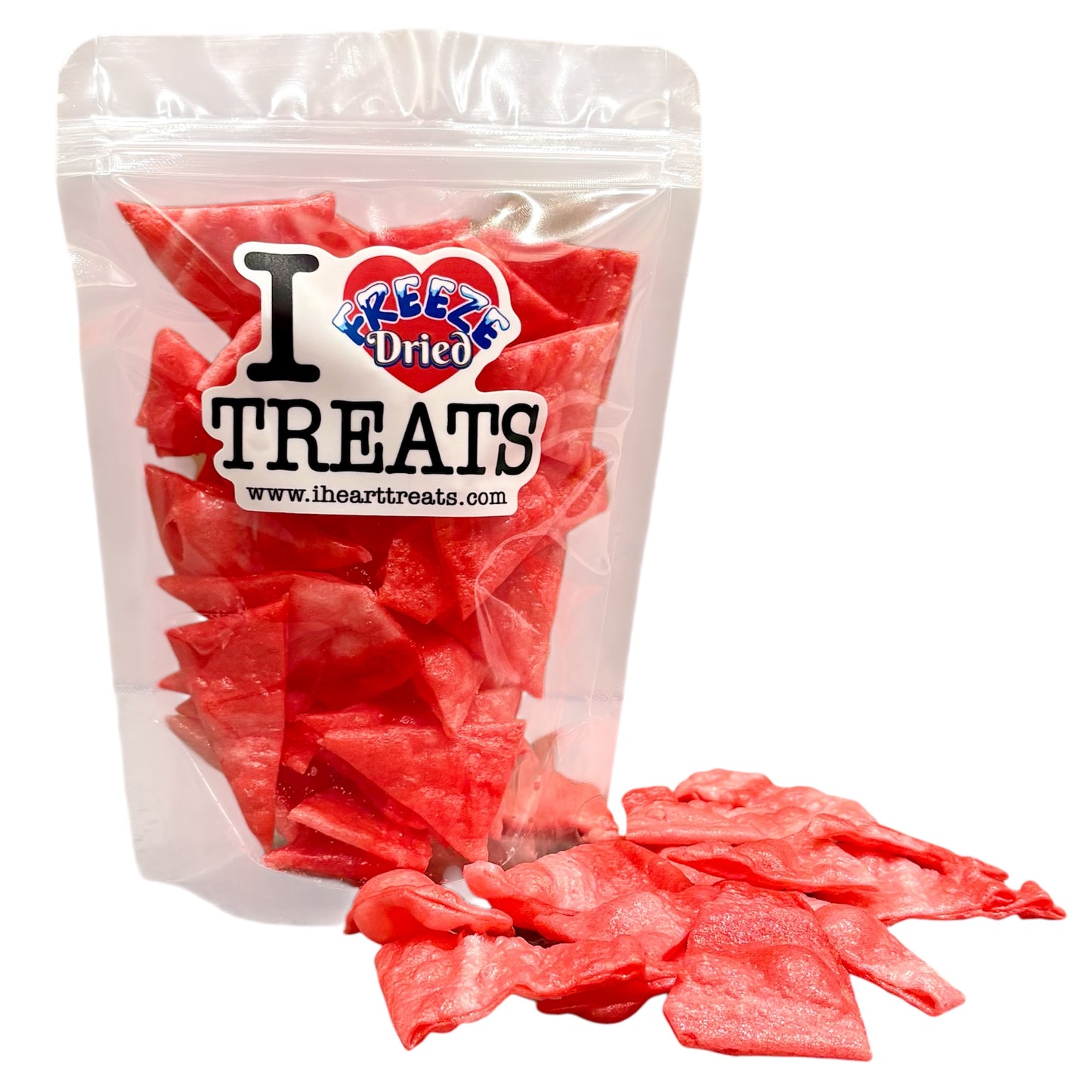 Freeze Dried Fruit Roll Up Strawberry Chips (36 Chips)