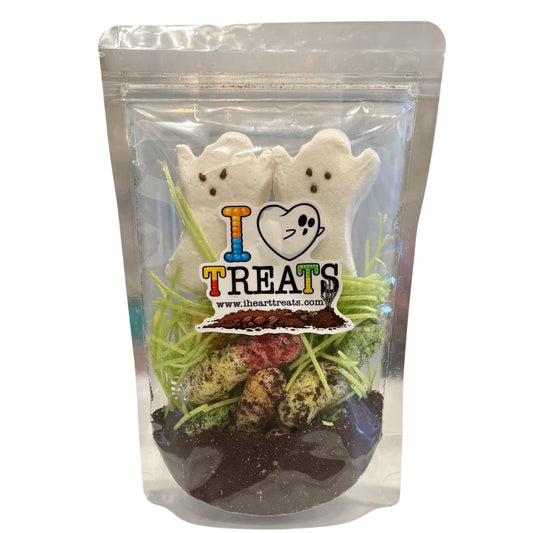 Freeze Dried Ghost Halloween Treat Bag