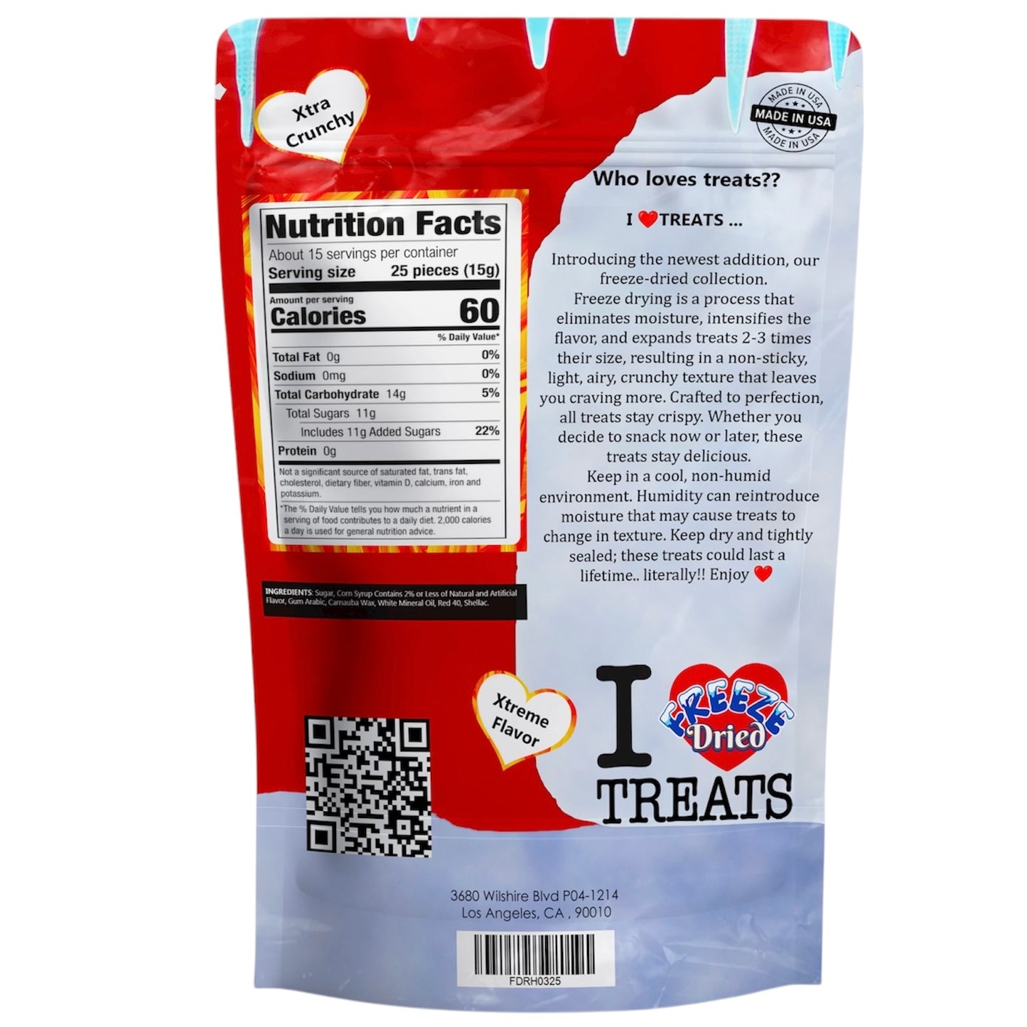Freeze Dried Red Hots (6 oz)
