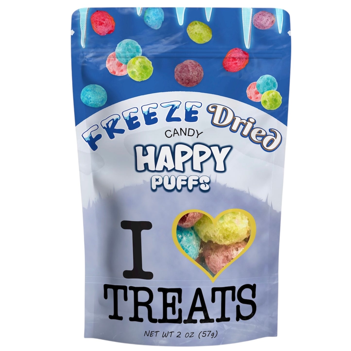 Freeze Dried Happy Puffs (2 oz)