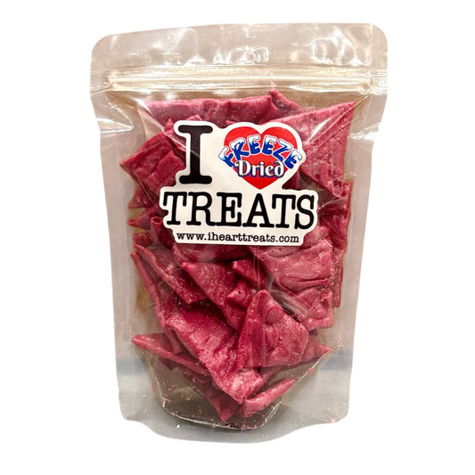 Freeze Dried Fruit Roll Up Strawberry Chips 3 oz
