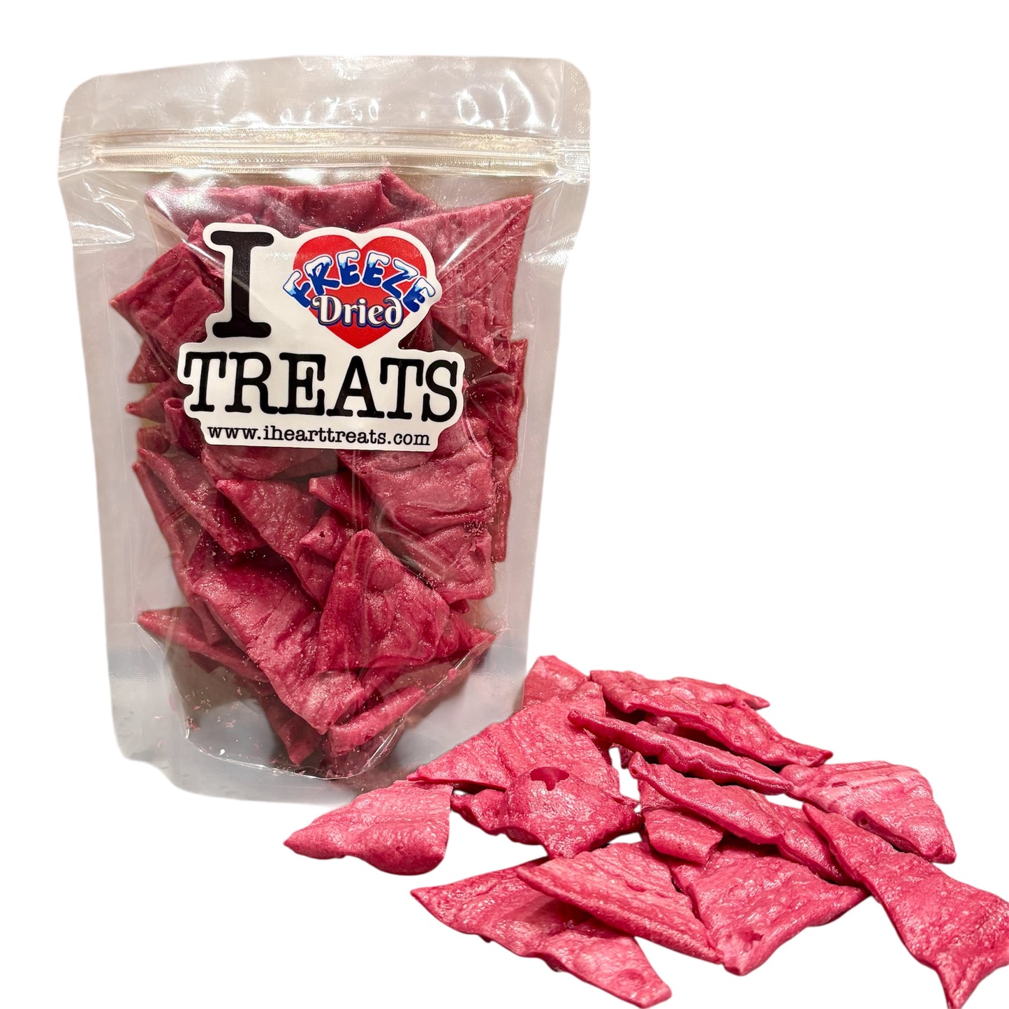 Freeze Dried Fruit Roll Up Strawberry Chips 3 oz